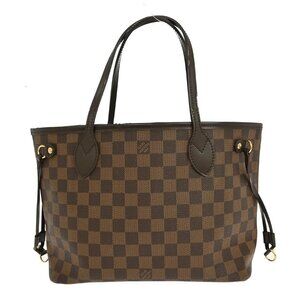 Louis Vuitton Damier Neverfull PM Tote Handbag N51109 VI3191 YQ03324